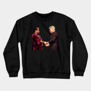 Bill Clinton and Maya Angelou Crewneck Sweatshirt